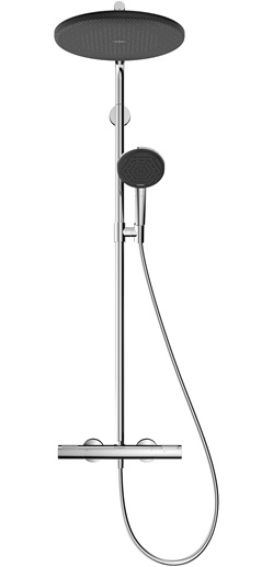 Hansgrohe Showerpipe Raindance Alive S Puro 300 1jet mit Ecostat Element chrom 24592000