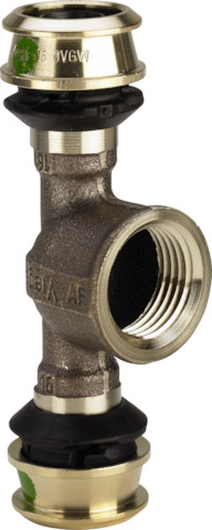 Viega Raxofix T-Stück mit SC-Contur 5317 in 63mmxRp1x63mm 647230