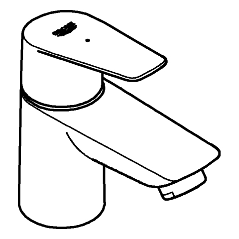 Grohe Standventil BauEdge XS-Size chrom Einlochmontage 20421001