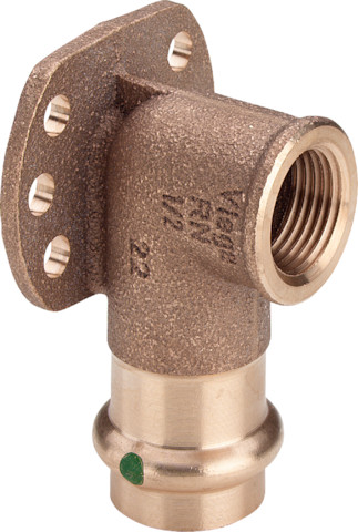 Viega Sanpress Wandscheibe mit SC-Contur 2225.5 in 14mm x Rp1/2 444044