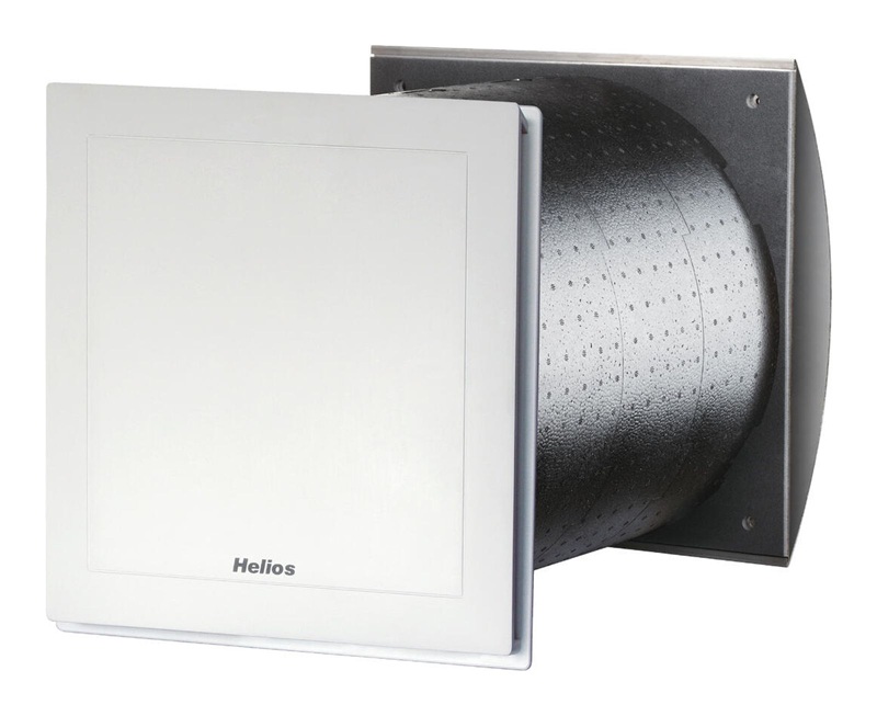 Helios KWL 60 RS-B Rohbauset Wandhülse, Außenfassade+Abweisblech lack 01961