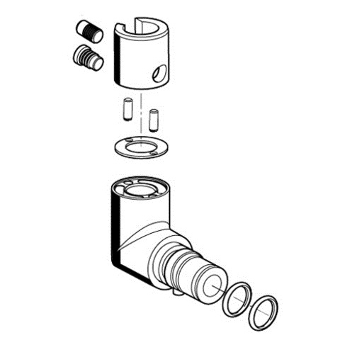 Schell Auslaufwinkel VITUS für AP-Waschtisch-Armatur 247680699