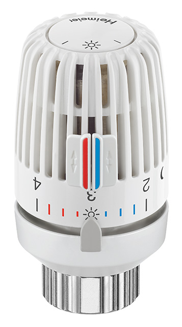 Heimeier Thermostat-Kopf VK, mit Nullstellung mit Klemmverbindung für Ventilheizkörper 9711-24.500