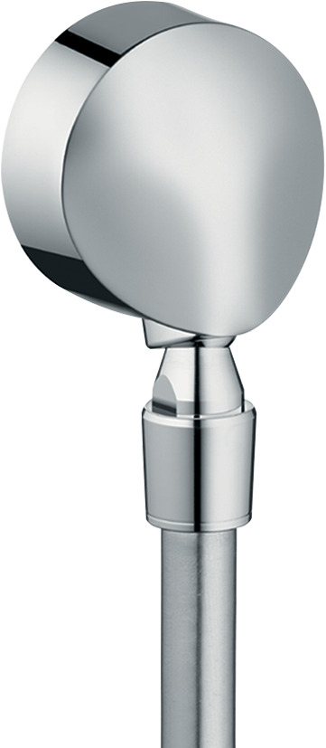 Hansgrohe Schlauchanschluß Fixfit E DN15 chrom mit Rückflussverhinderer und Kugelgelenk 27505000