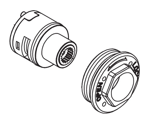 HSK Kartusche 2-Wege Umsteller E98546-KT23
