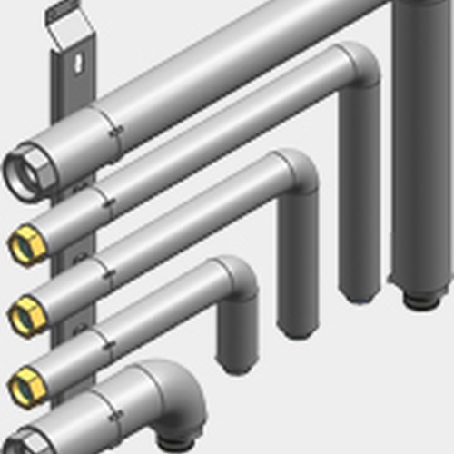 Viessmann Anschluss-Set Heizkreis, Aufputz, rechts/links ZK02959