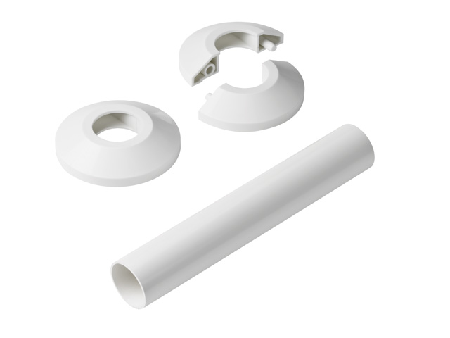 Danfoss Wandrosetten für Standard-Anschluss, weiß 013G3132