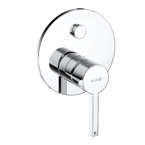 Kludi NOVA FONTE UP-Wannenfüll-/Brause Einhandmischer Push mit Funktionseinheit, chrom 207590515