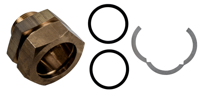 Wolf Anschluss-Set Wellrohr DN40-G 1¼" für Hauseinführungen 2075453