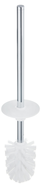 Keuco Toilettenbürste mit Griff und Deckel Collection Moll, verchromt/weiß 12764014000