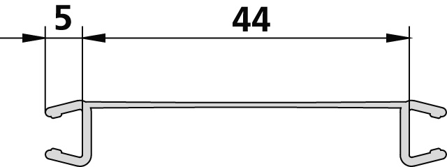 Kermi 2x Dichtleiste für LI F2U 2539354