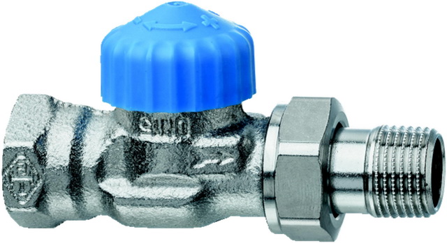 Heimeier Thermostat-Ventilunterteil Durchgang, DN20 mit geringem Widerstand 2242-03.000