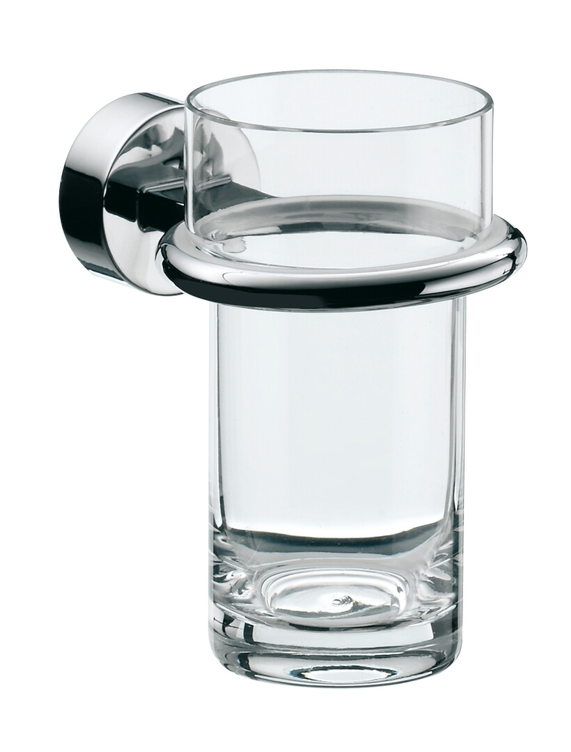Emco Glashalter Rondo2 Glasteil klar chrom 452000100