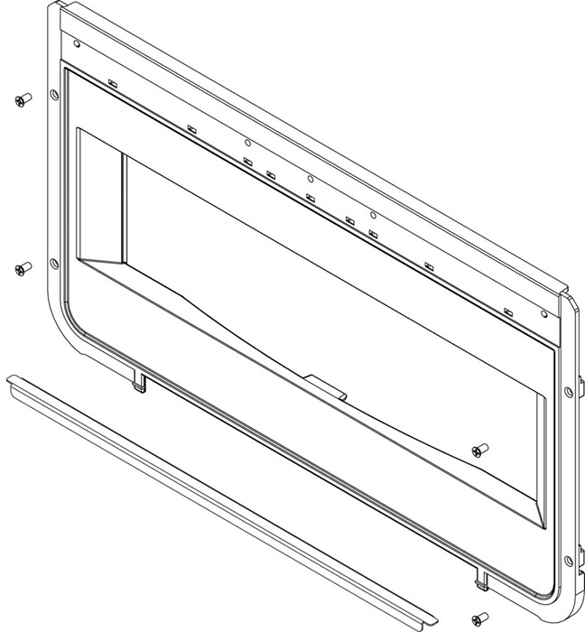 Bosch Rahmen weiss 87186497950