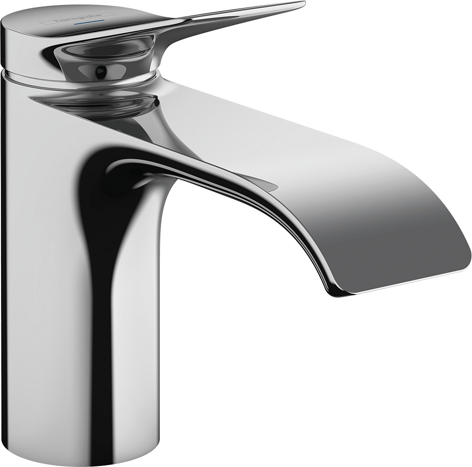 Hansgrohe Vivenis Standventil 80 mit Hebelgriff ohne Ablaufgarnitur, Chrom 75013000