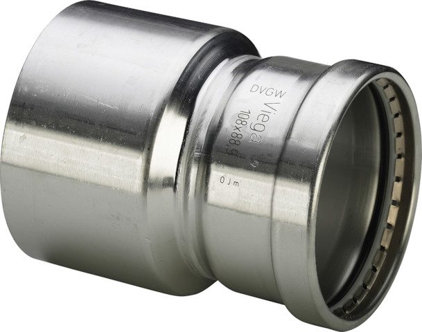 Viega Reduzierstück Sanpress Inox XL 2315.1XL in 76,1x64,0mm Edelstahl 578114