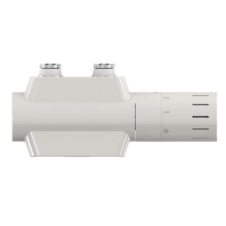 Logafix Universalarmatur-Set V2, weiss Armatur mit Thermostatkopf mit Nullstellung 7738336592