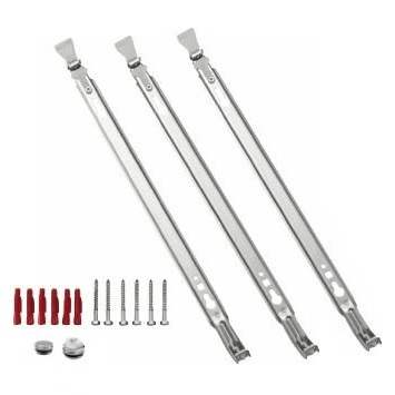 Buderus Schnellkonsole BMSplus FMS BH: 900mm, 3 Stück für Typ 20 bis 33, mit Blind und Entlüftungsstopfen 7738325252