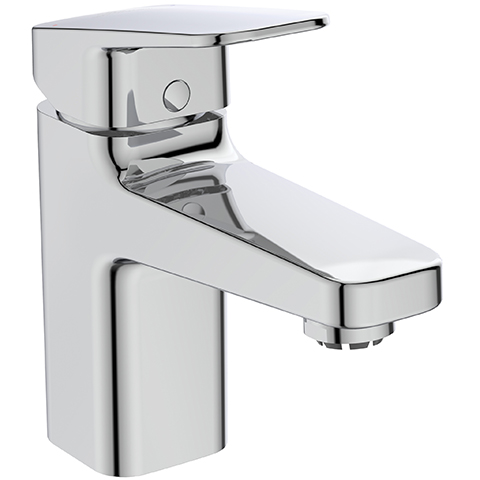 Ideal Standard Waschtischarmatur Niederdruck Ceraplan H70 mit Ablaufgarnitur Ausladung 103mm chrom BD217AA