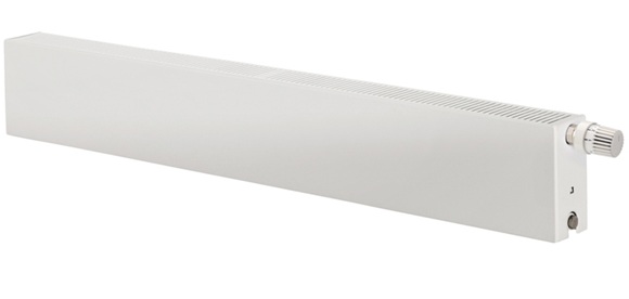 Purmo Heizkörper Plint P - Plan Ventil Compact Typ 44 H: 20 L: 300cm rechts F0A440203001130