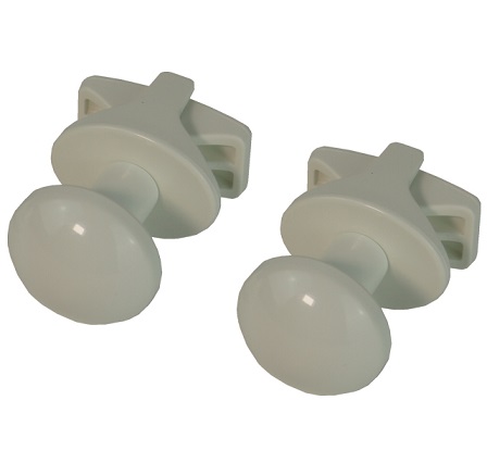 Purmo Universalknopf für Badheizkörper 2er Set, weiß AZ13BH004800953