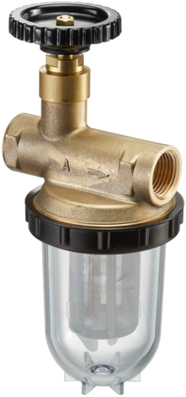 Oventrop Heizölfilter-Einstrang "Oilpur E A" 2x1/2IG, Nickelsieb 100-150my 2123104
