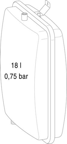 Bosch / Buderus Ausdehnungsgefäß HC 87186689340