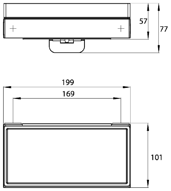 Emco Einhand-Seifenspender Liaison Glasteil satiniert chrom 182100104