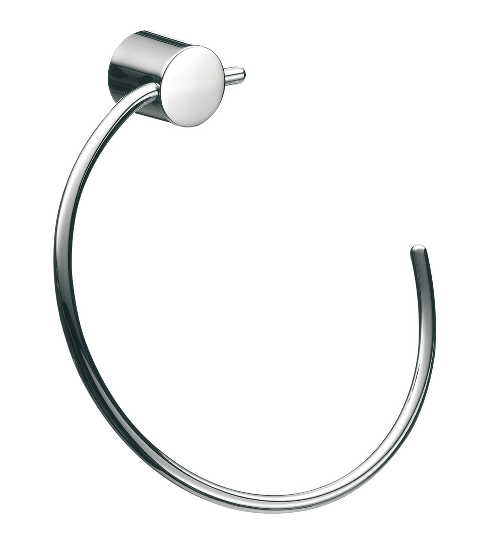 Emco Handtuchring Rondo2 starr, rechts offen chrom 455500100