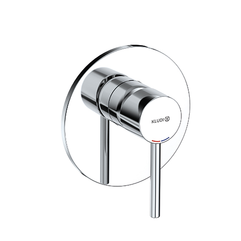 Kludi BOZZ UP-Brause Einhandmischer, Feinbau-Set mit Funktionseinheit, chrom 387550576