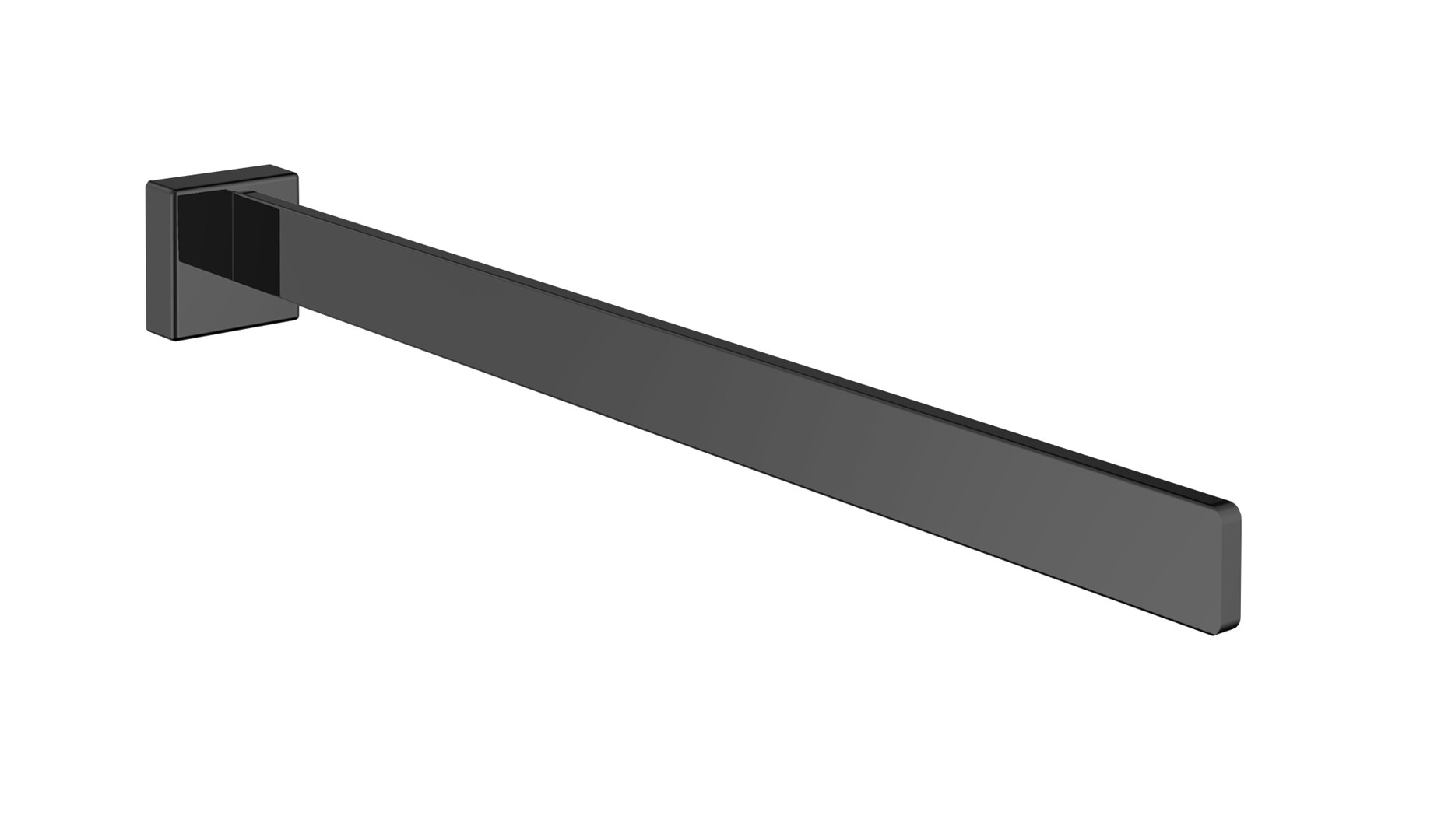 Emco Handtuchhalter Cue starr 1armig 416mm schwarz 325013342