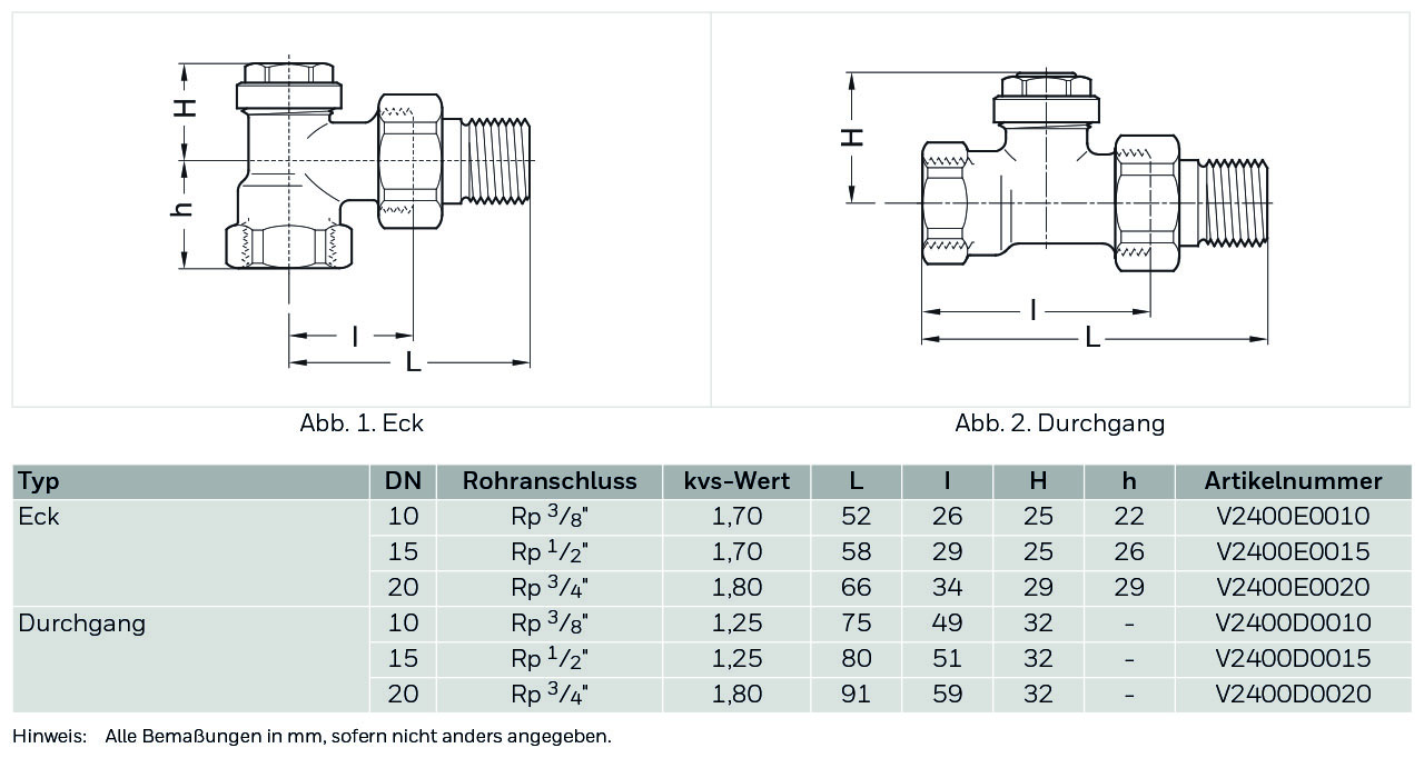 Resideo Rücklaufverschraubung Verafix, R 3/4 Eck, Regulier- und absperrbar V2400E0020