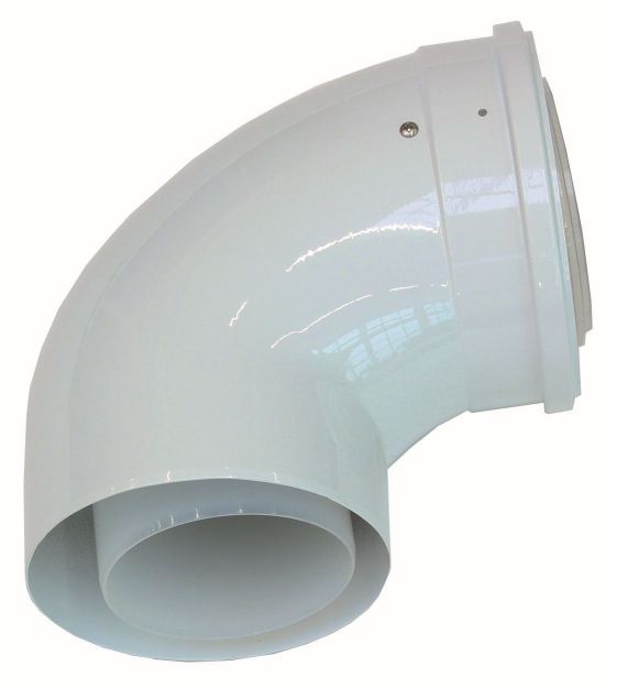 Vaillant Bogen 87 Grad d:110/160mm konzentrisch PP 0020106380