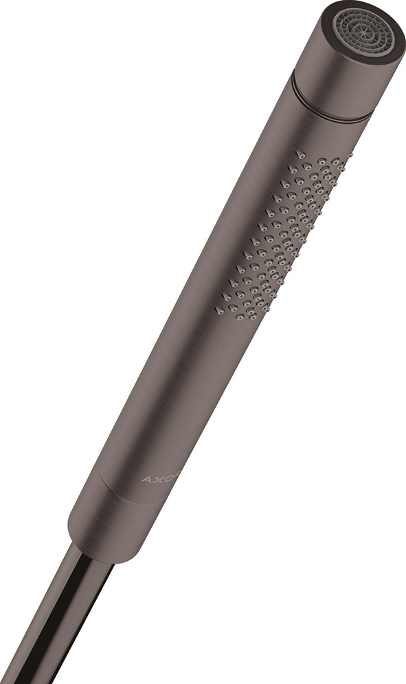 Hansgrohe Handbrause Axor Starck brushed black chrom mit Rubit 2 Strahlarten 28532340