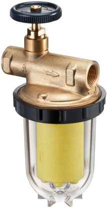 Oventrop Heizölfilter-Einstrang "Oilpur E A" 2x3/8"IG, Sikueinsatz 50-75my 2123261