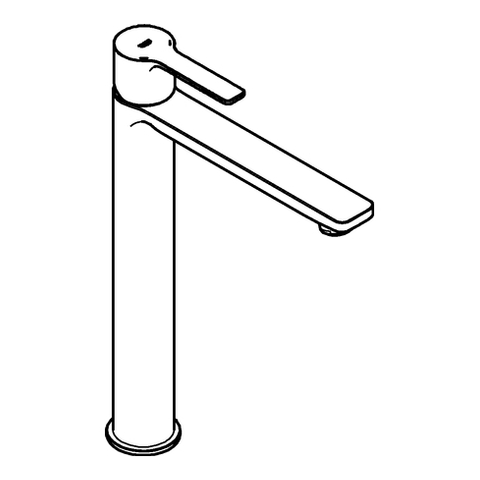 Grohe Lineare Einhand-Waschtischbatterie supersteel XL-Size 23405DC1