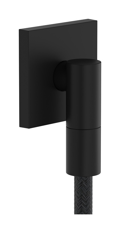 Hansgrohe Wandanschluss Axor Wall outlet Fine eckig G 1/2" schwarzmatt 36738670