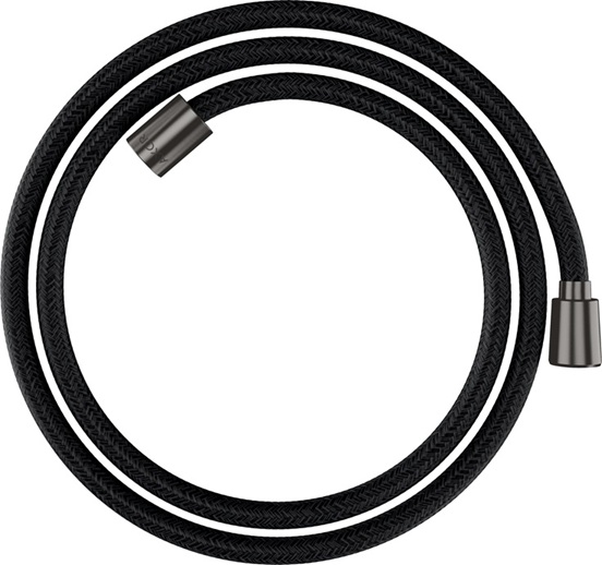 Hansgrohe Textilbrauseschlauch Axor 1600mm mit konischer/zylindrischer Mutter brushed black chrom 28259340