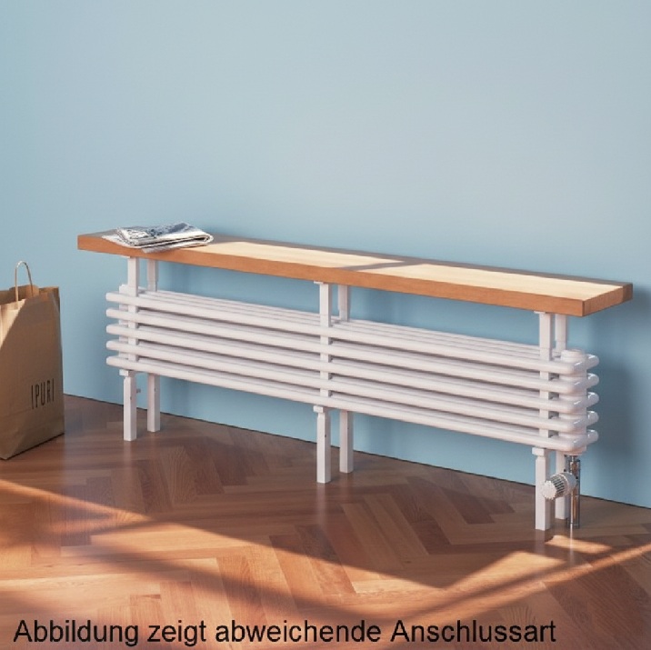 Arbonia Bank-Radiator 5-Säuler H: 27 L: 150cm Modell 6F5150-A14-A32