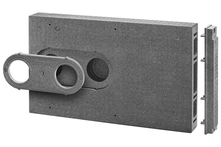 Helios KWL 70 LE-RP Rohbaupaket Laibung mit Laibungskanal 40860