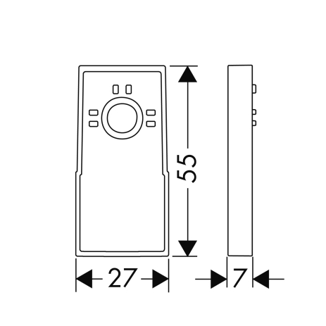 Hansgrohe Fliesenausgleichsscheibe Raindance Unica'S 98993000