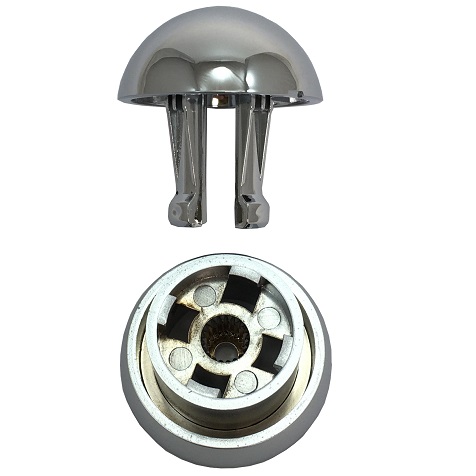 Grohe Umstellknopf für Fertigset 3-Loch-Wannenkombination chrom/mattchrom 46480IP0