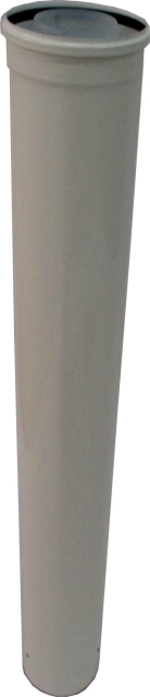 Wolf Luft-/Abgasrohr DN80/125 L:1000 für Fassade 2600528