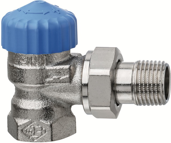 Heimeier Thermostat-Ventilunterteil Eckform, DN20 mit geringem Widerstand 2241-03.000