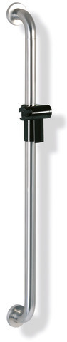 HEWI Brausehalter Serie 805 Classic, für Brausehalterstangen 805.33... und Duschhandläufe 805.35..., tiefschwarz 805.33.E01 90