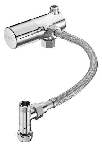 Schell Eckventil-Thermostat Set Anschlussset Flexibel, chrom 094160699