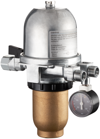 Oventrop Ölfilter/Entlüfter "TOC-Duo-3B" G3/8 IG x G3/8 AG, "Opticlean" 5-20my 2152754