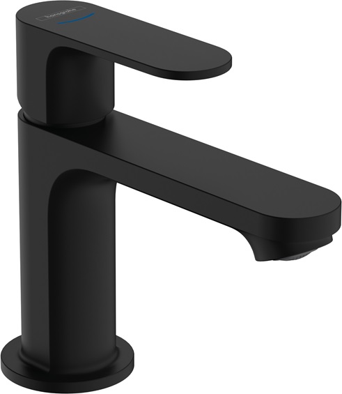 Hansgrohe Rebris S Standventil 80 mit Hebelgriff ohne Ablaufgarnitur, Mattschwarz 72503670