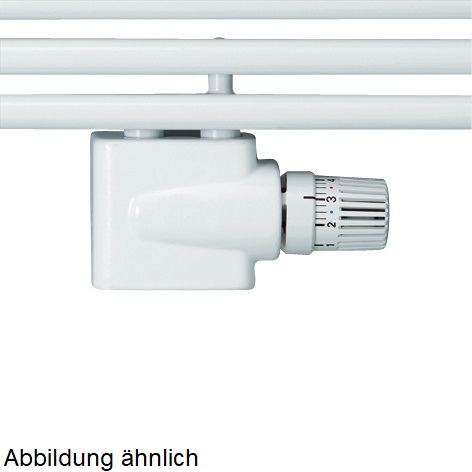 Zehnder Vario Anschluss-Armatur Sonderfarbe vernickelt inkl. Blende, Sonderfarbe 976539