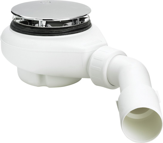 Viega Ablaufgarnitur Tempoplex 6961 in 112mmxDN40/50 Kunststoff verchromt 575601